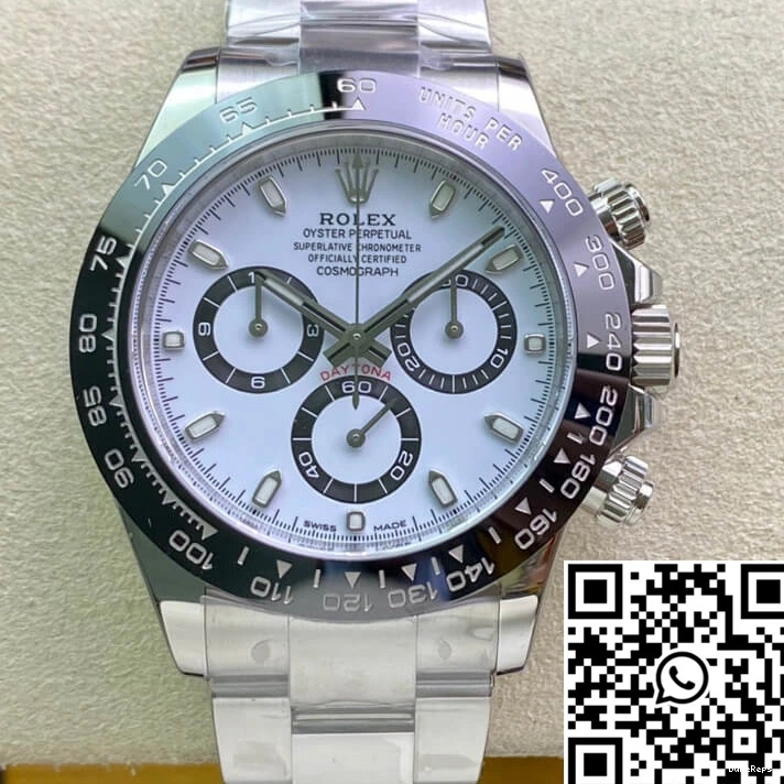 M116500LN-0001 Cosmograph White Rolex Dial Daytona Factory Clean 1220